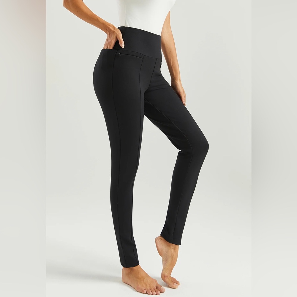BetaBrand black small power down pants